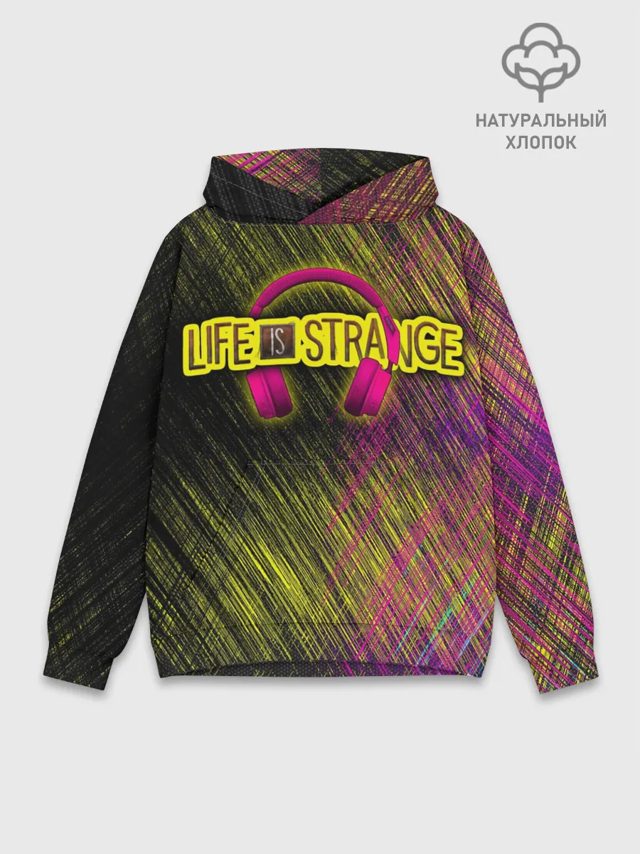Худи мужской база хлопок / Life is strange true color