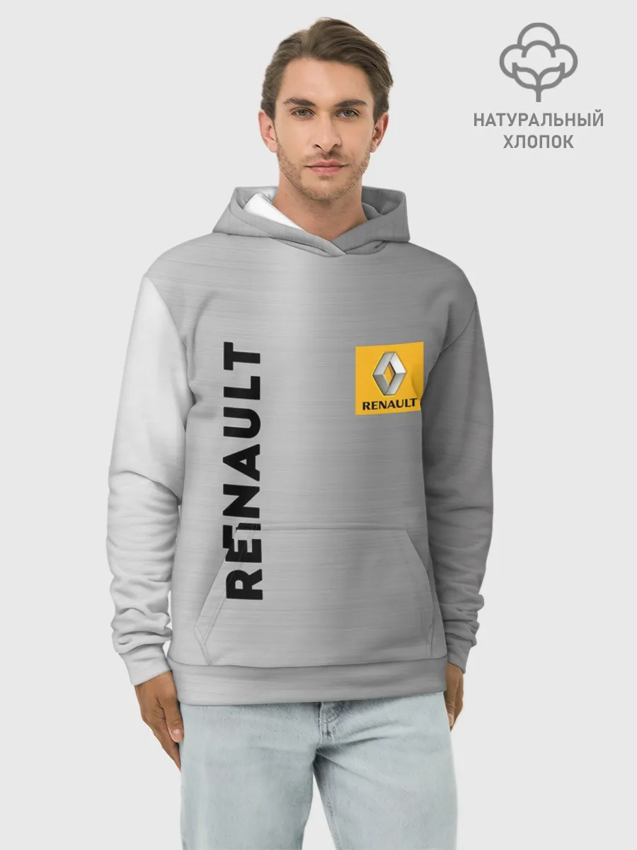 Худи мужской база хлопок / Renault | Сталь