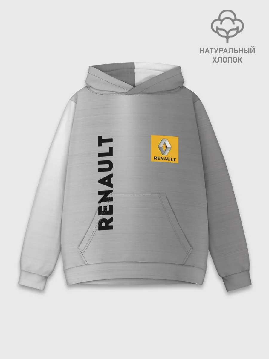 Худи мужской база хлопок / Renault | Сталь