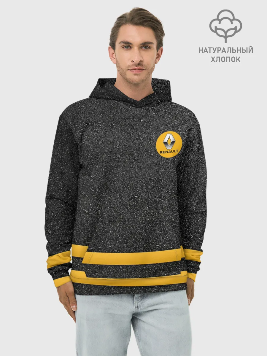 Худи мужской база хлопок / Renault | Passion for life