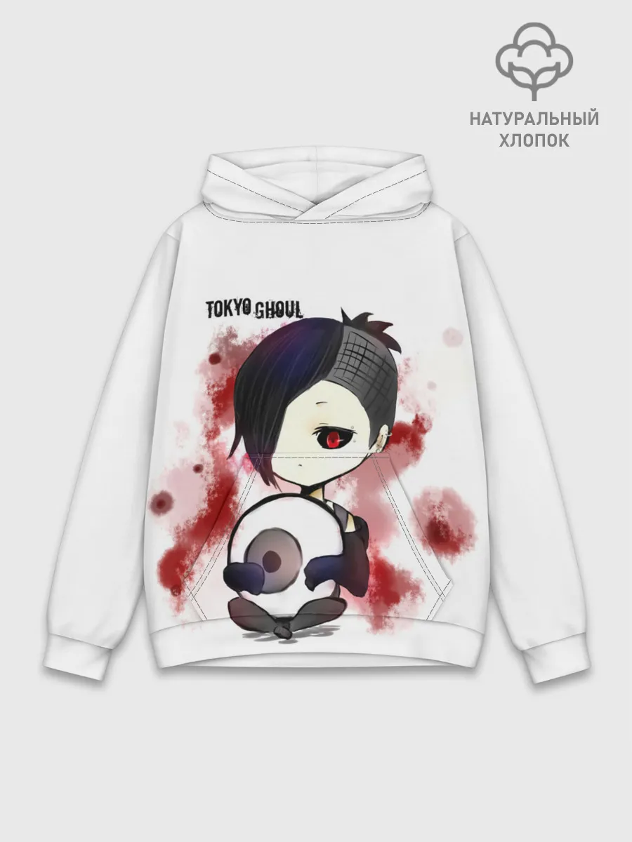 Худи мужской база хлопок / Милашка Ута