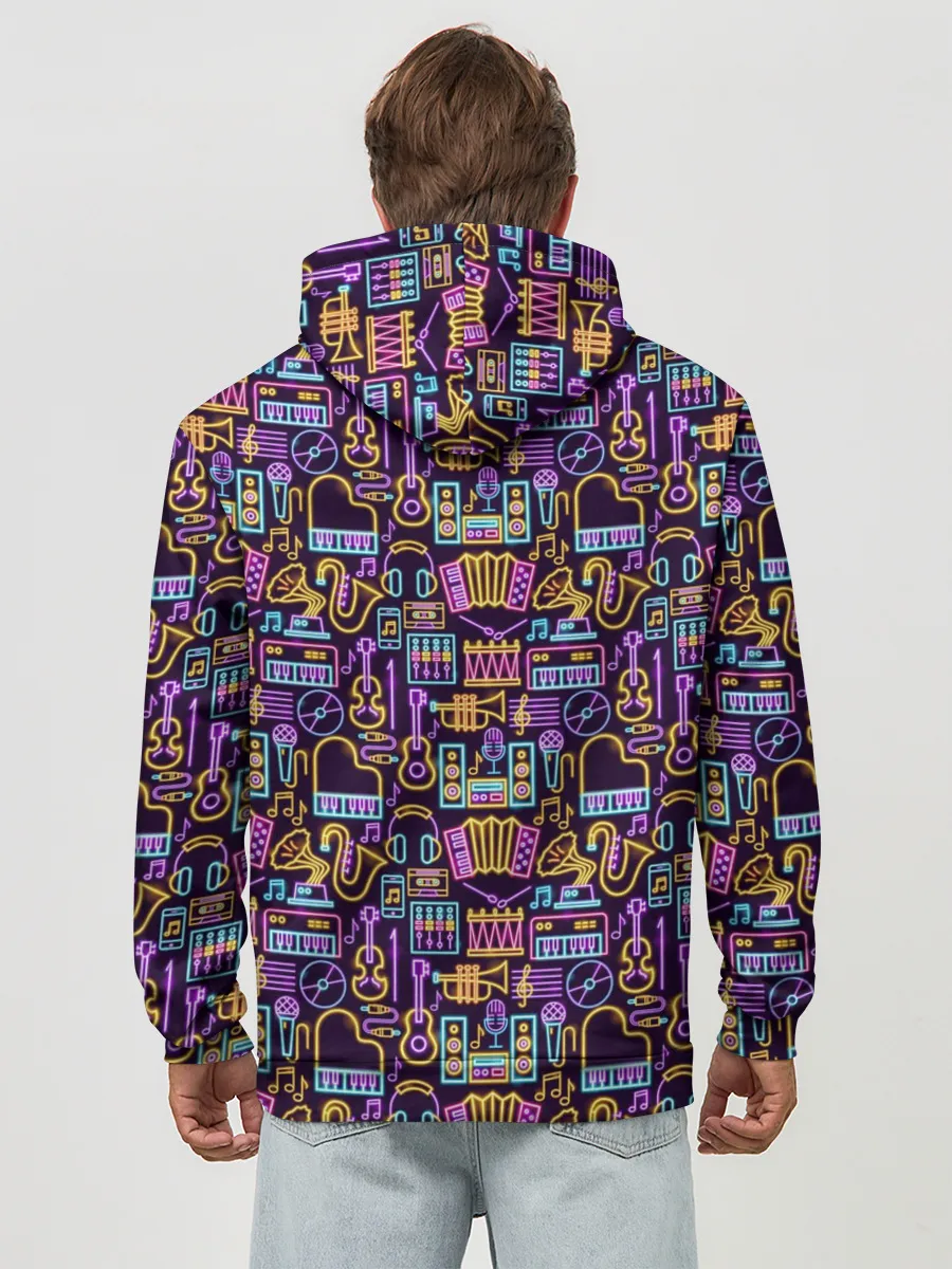 Худи мужской база хлопок / Музыка