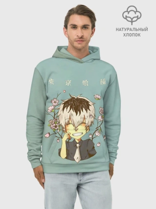 Худи мужской база хлопок / Милашка Канеки