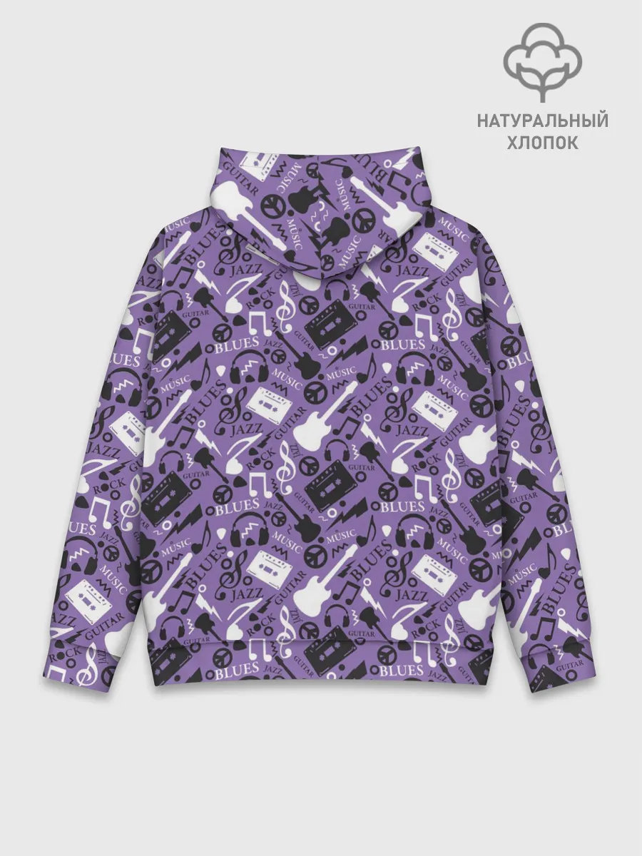 Худи мужской база хлопок / Музыка