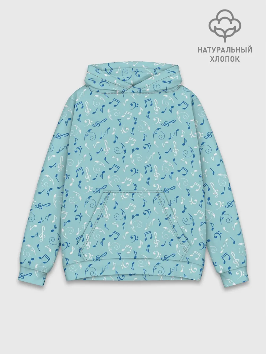 Худи мужской база хлопок / Ноты