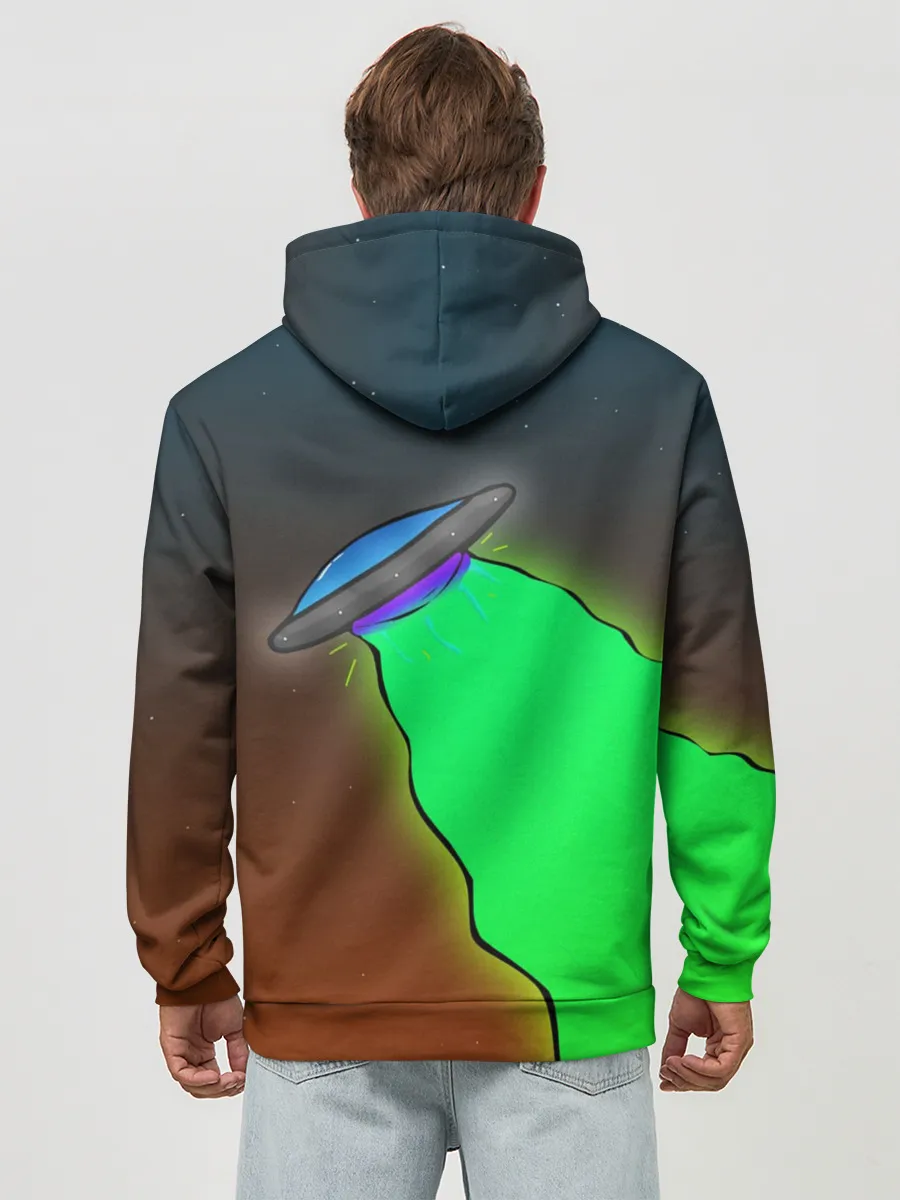 Худи мужской база хлопок / НЛО