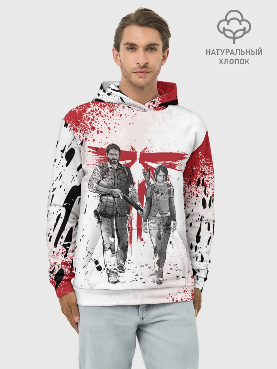 Худи мужской база хлопок / THE LAST OF US | ОДНИ ИЗ НАС