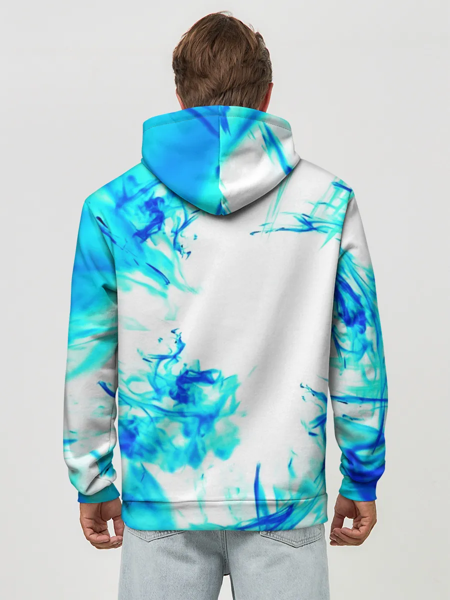 Худи мужской база хлопок / КЛИНОК РАССЕКАЮЩИЙ ДЕМОНОВ