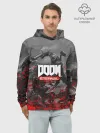 Худи мужской база хлопок / DOOM