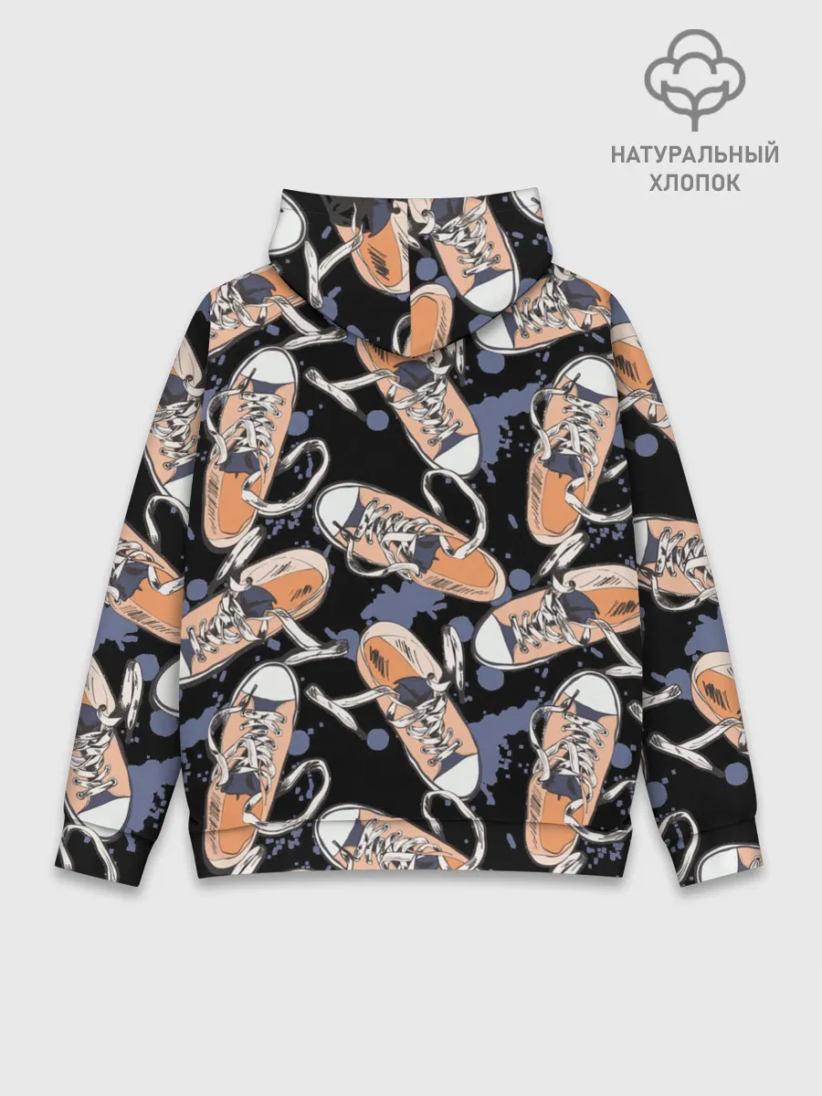 Худи мужской база хлопок / Кеды / Sneakers