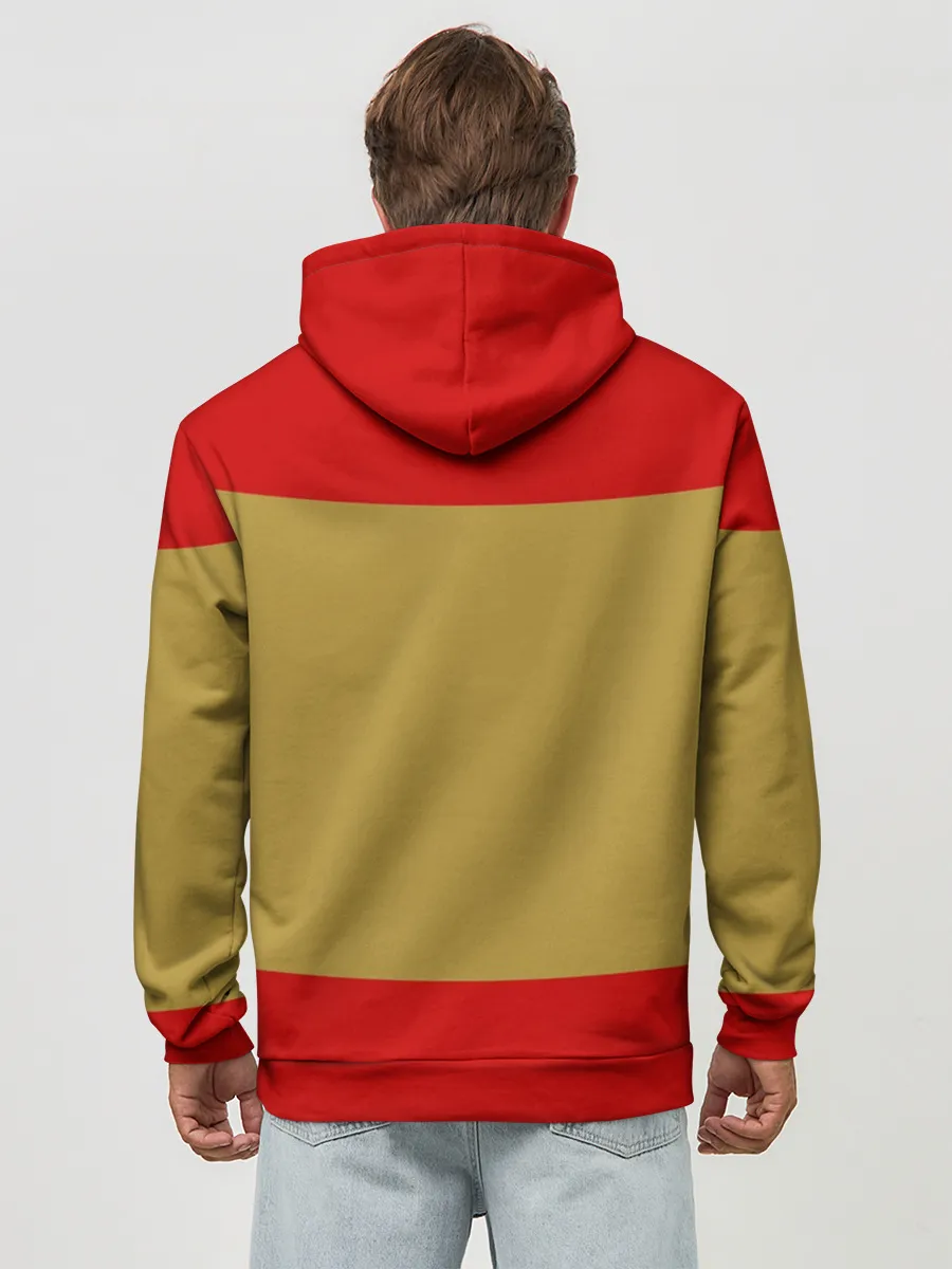 Худи мужской база хлопок / Я русский / Russian man