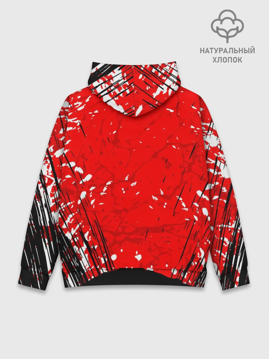 Худи мужской база хлопок / Берсерк силуэт