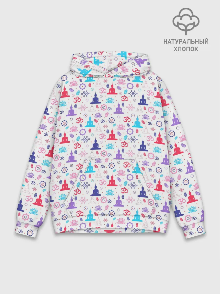 Худи мужской база хлопок / Yoga