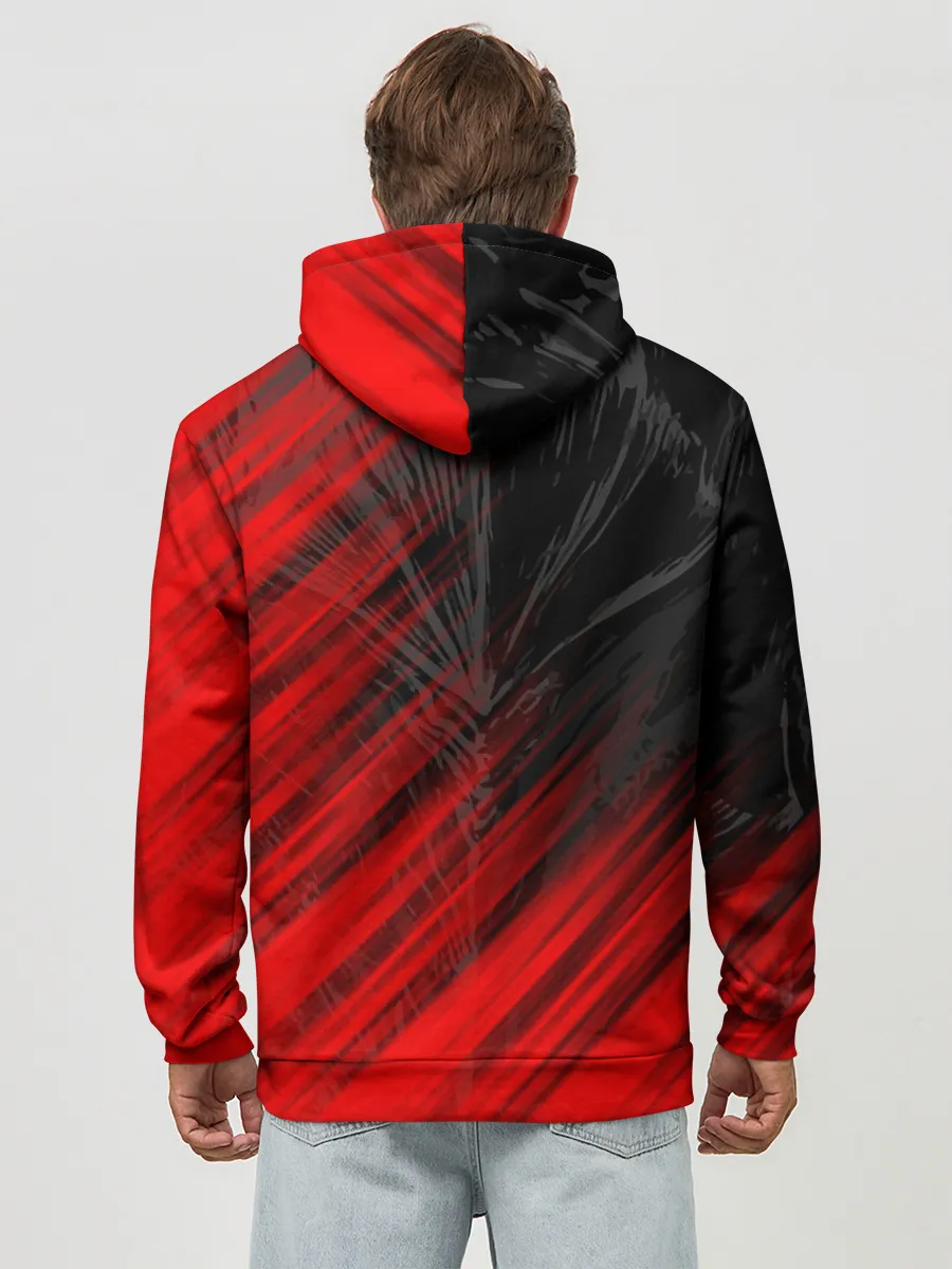 Худи мужской база хлопок / Берсерк символы