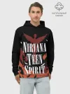 Худи мужской база хлопок / NIRVANA TEEN SPIRIT