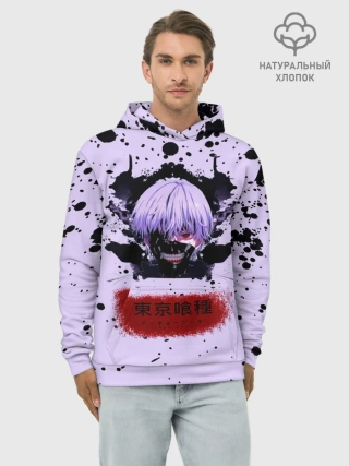 Худи мужской база хлопок / Канеки Кан