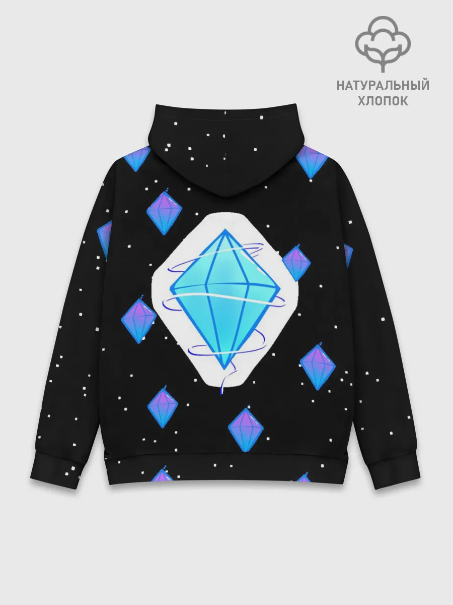 Худи мужской база хлопок / Алмаз