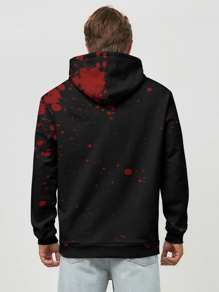 Худи мужской база хлопок / YOU THINK SOMETHING LIKE THAT WOULD HURT