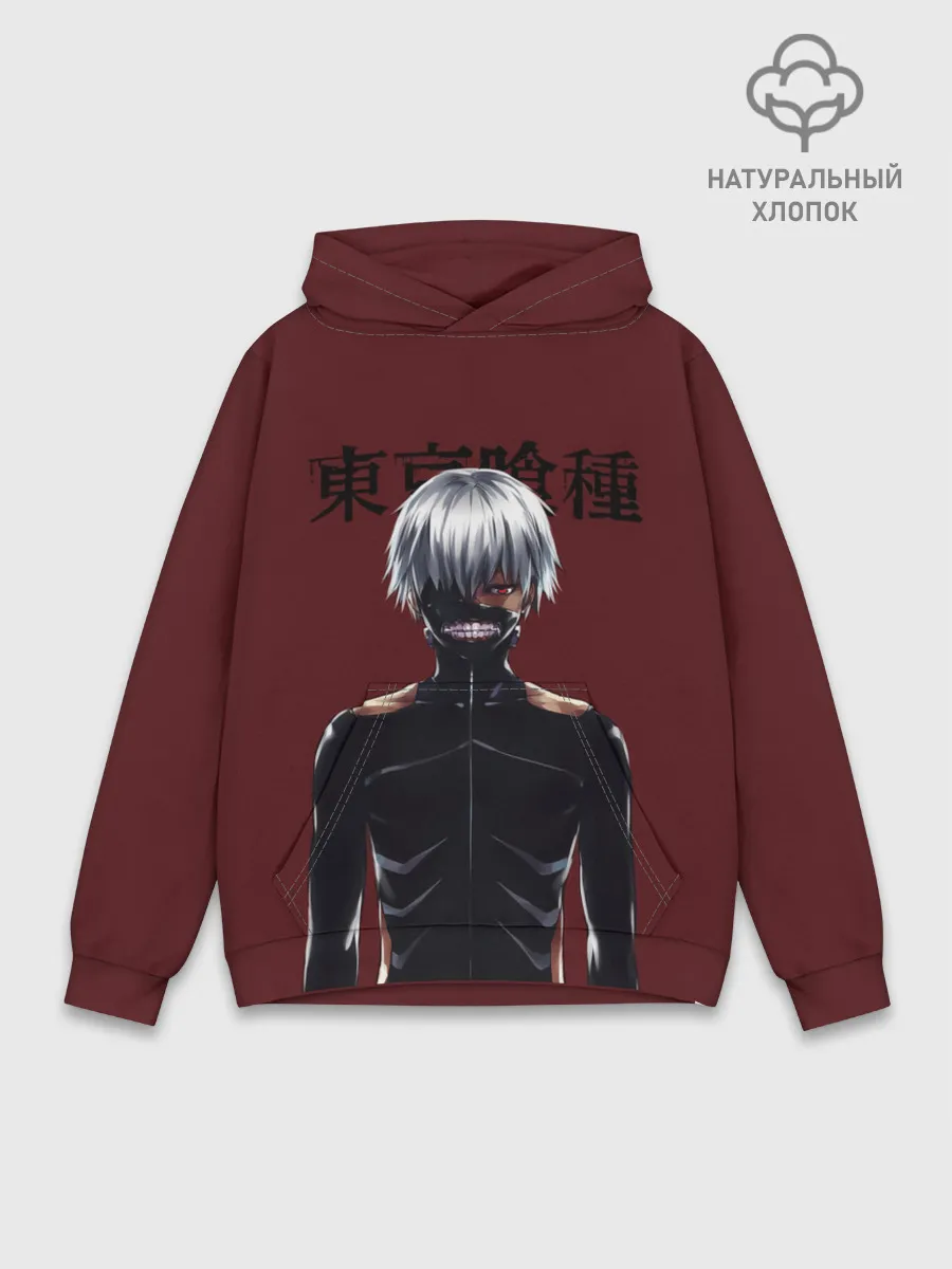 Худи мужской база хлопок / Канеки Кен | Kaneki Ken