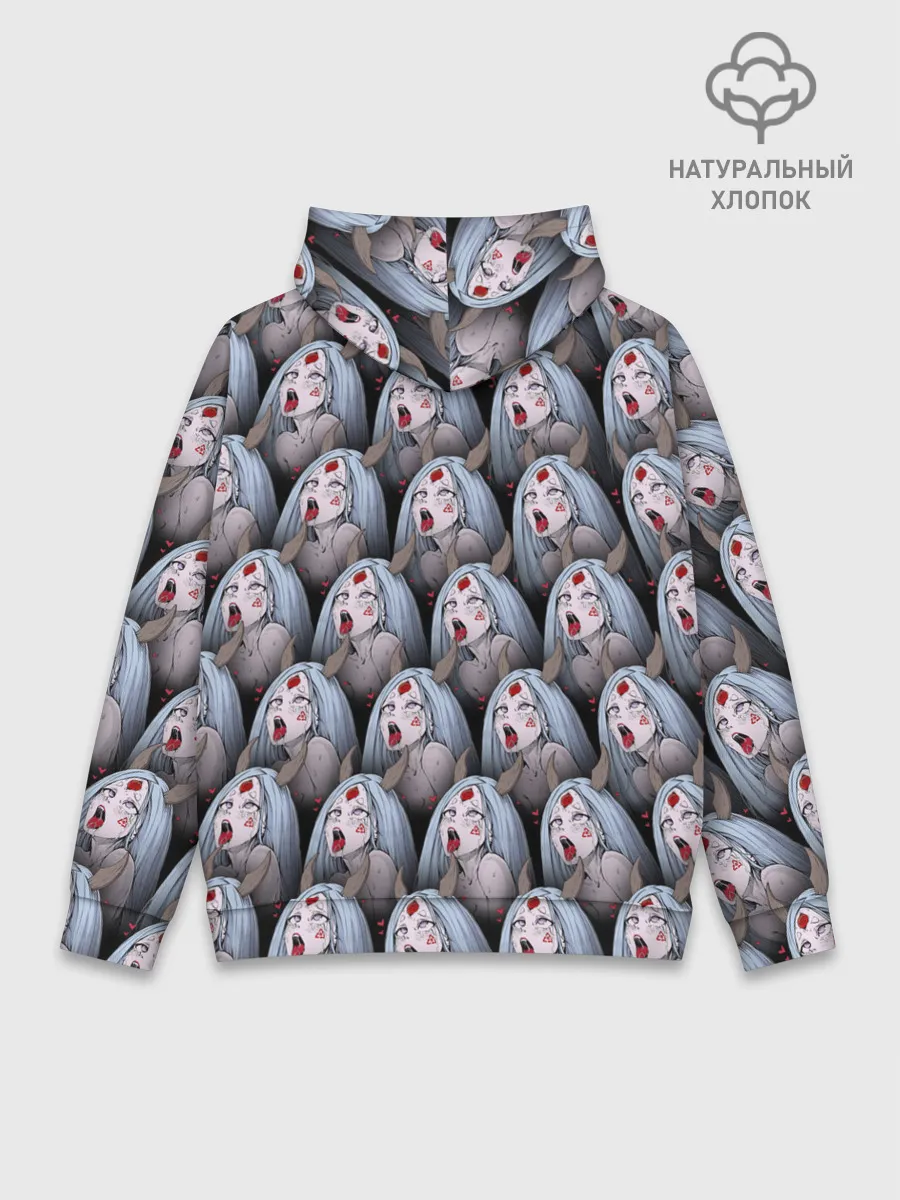 Худи мужской база хлопок / Kaguya Ahegao