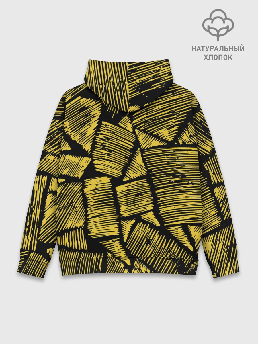 Худи мужской база хлопок / годзилла