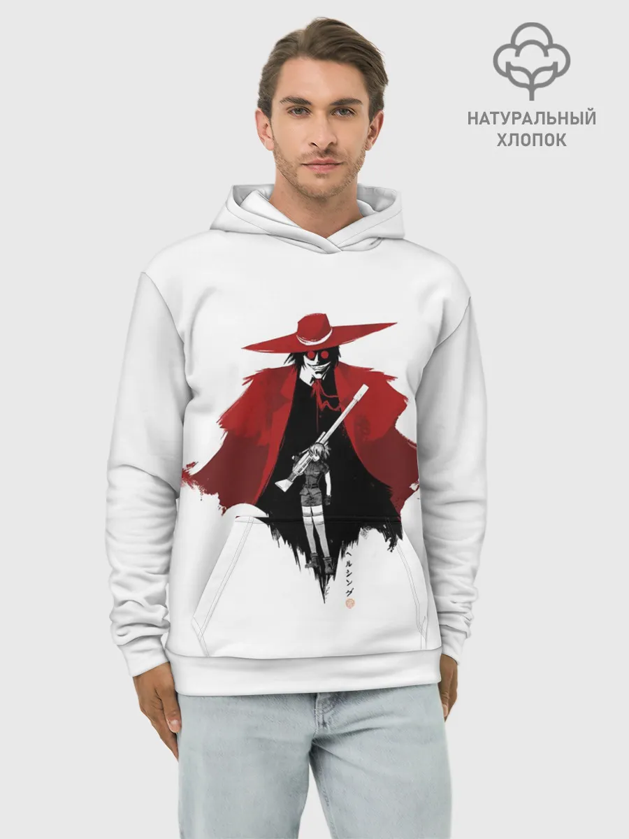 Худи мужской база хлопок / Immortal Duo