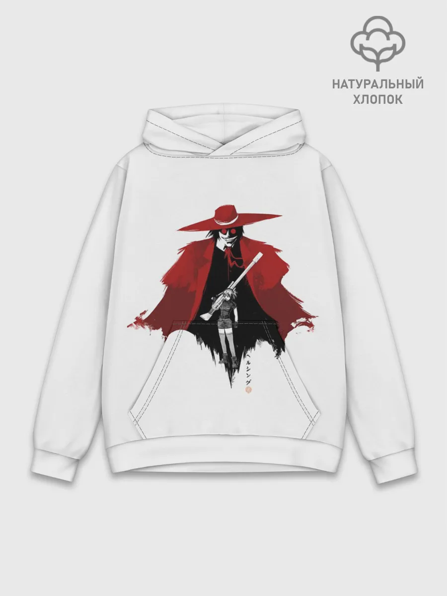 Худи мужской база хлопок / Immortal Duo