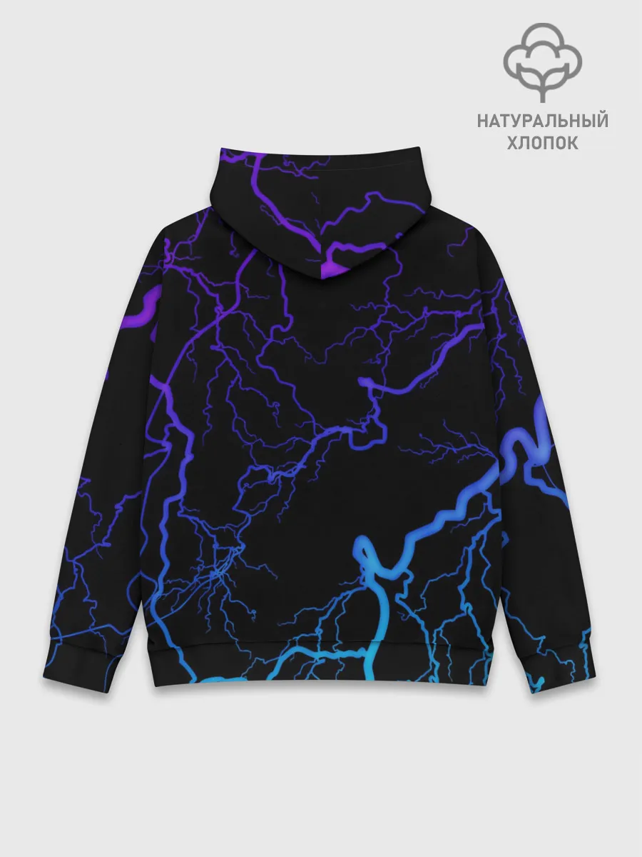 Худи мужской база хлопок / SONIC