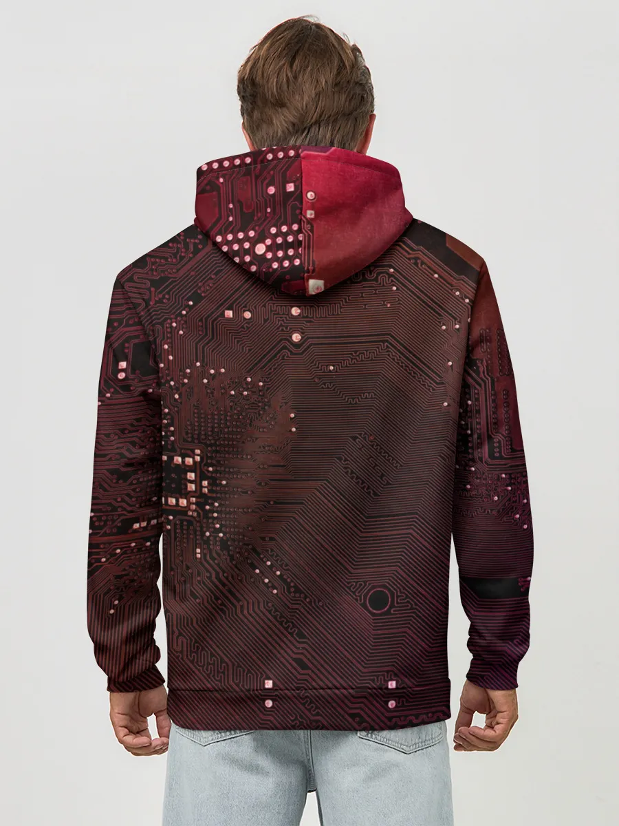 Худи мужской база хлопок / МАТЕРИНСКАЯ ПЛАТА