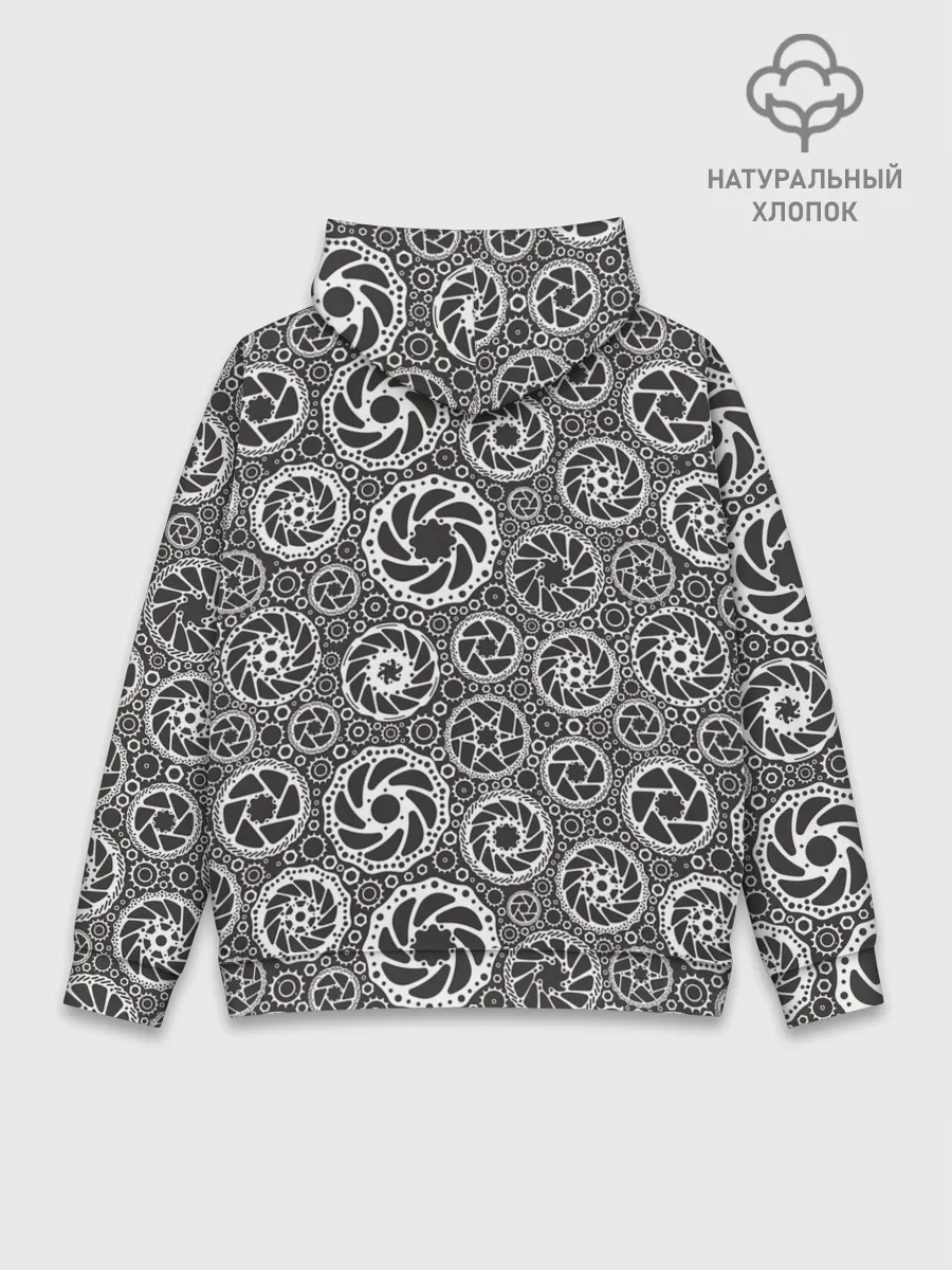 Худи мужской база хлопок / Детали Велосипеда