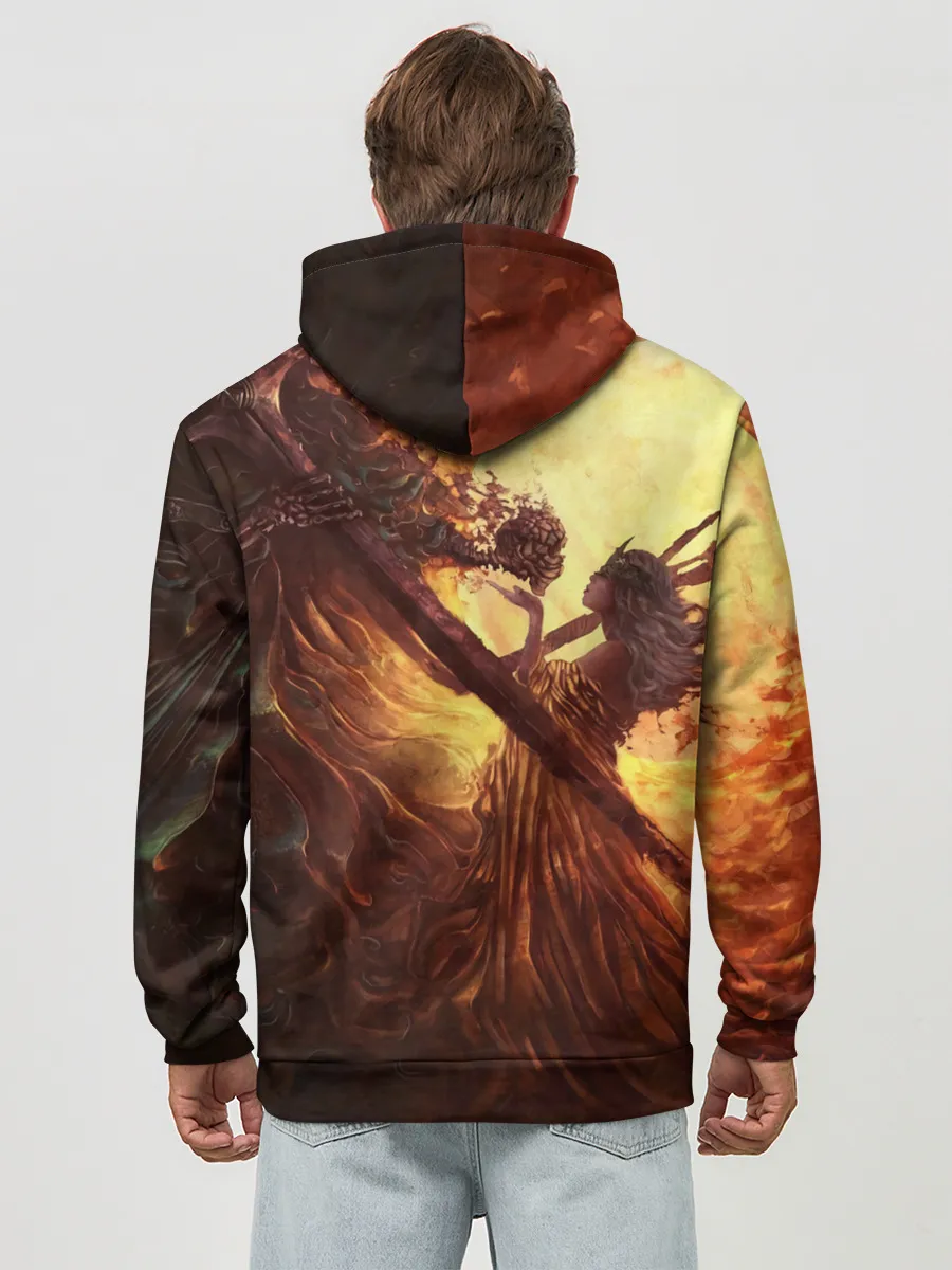 Худи мужской база хлопок / Нито повелитель могил