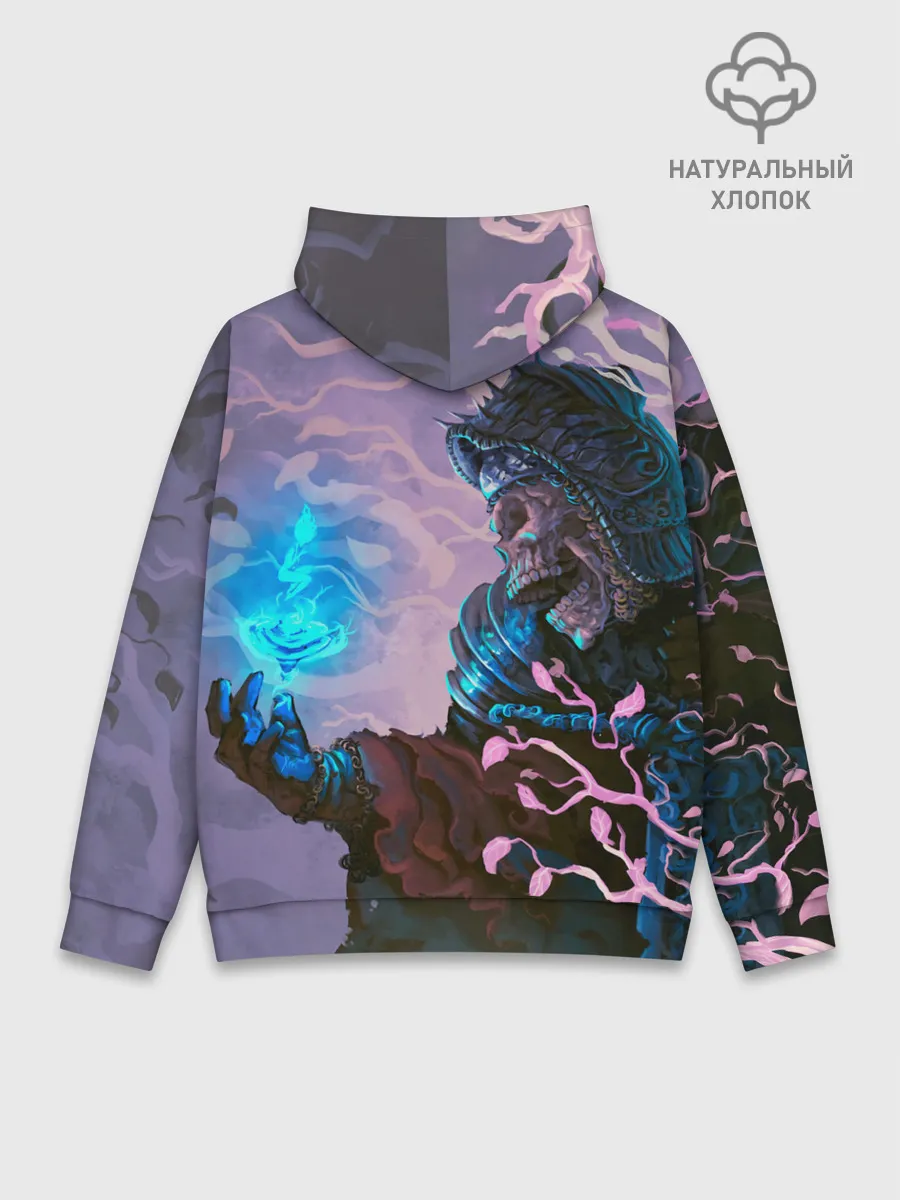 Худи мужской база хлопок / Тёмная душа