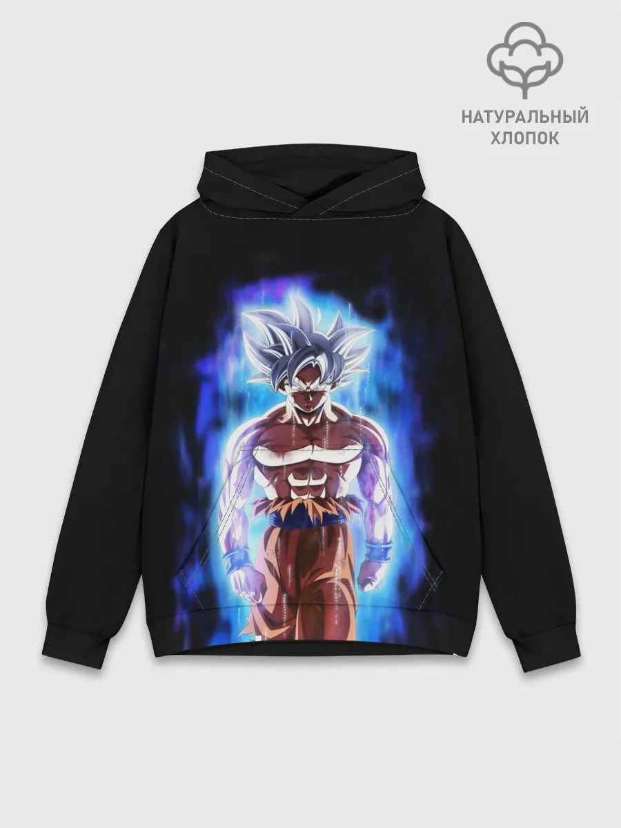 Худи мужской база хлопок / КОГУ | СИМВОЛ НА СПИНЕ