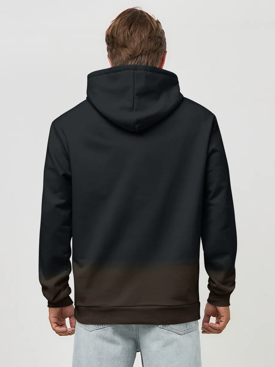 Худи мужской база хлопок / Bonefire