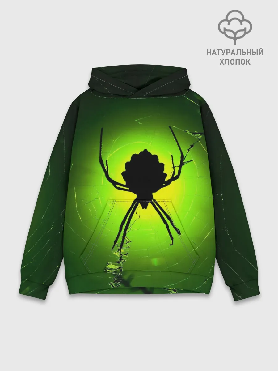 Худи мужской база хлопок / Паук | Spider