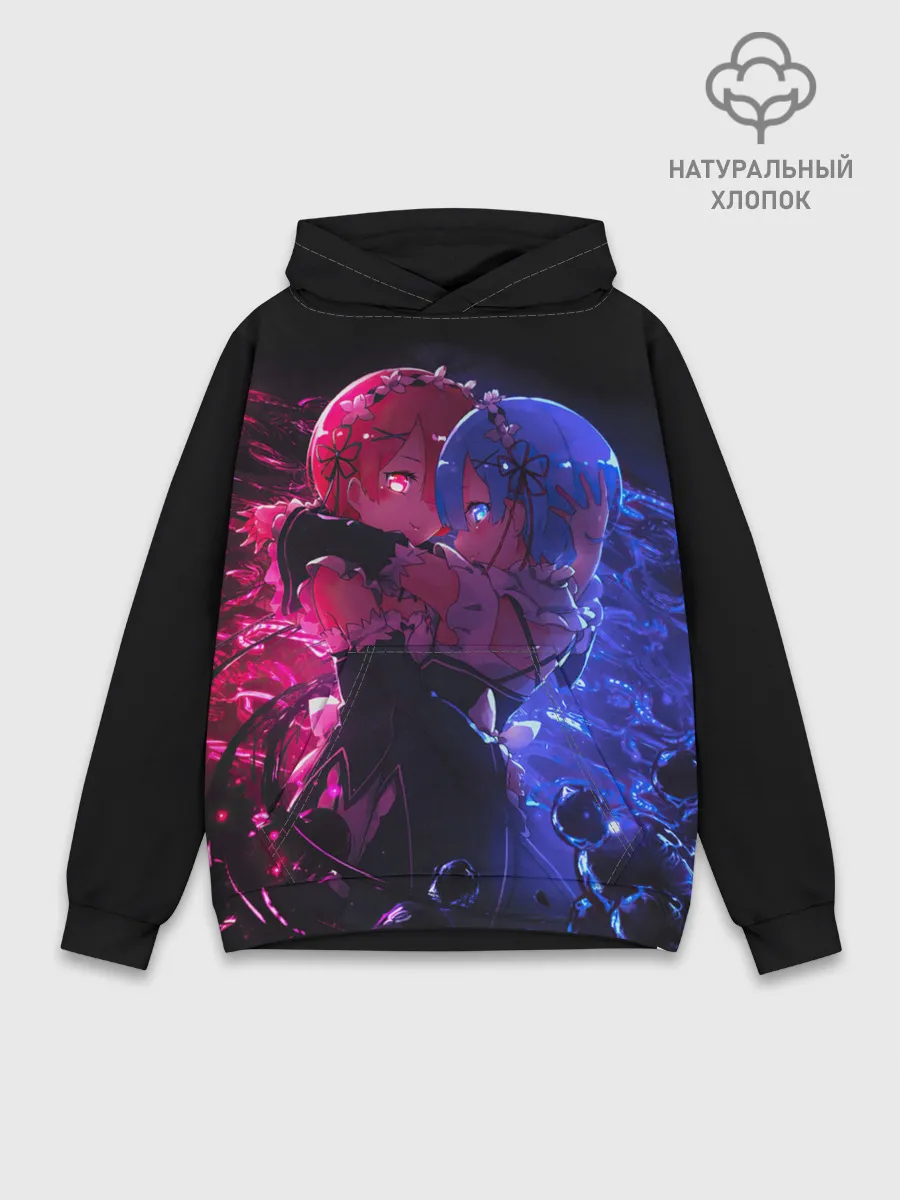 Худи мужской база хлопок / Рам и Рем