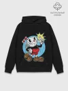 Худи мужской база хлопок / CUPHEAD | КАПХЕД