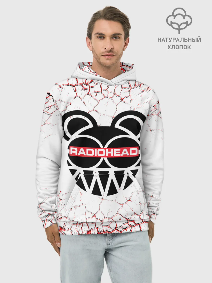 Худи мужской база хлопок / radiohead.