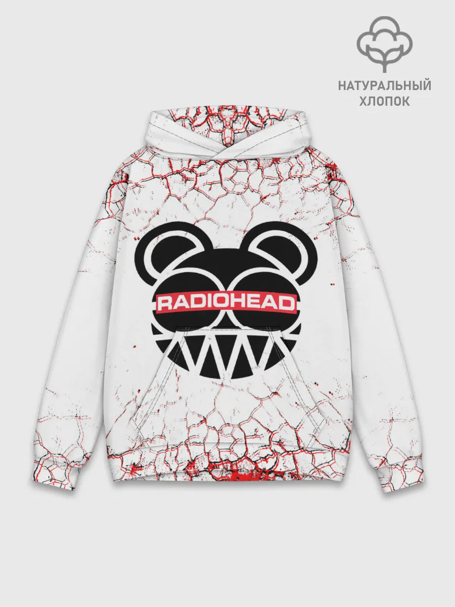 Худи мужской база хлопок / radiohead.
