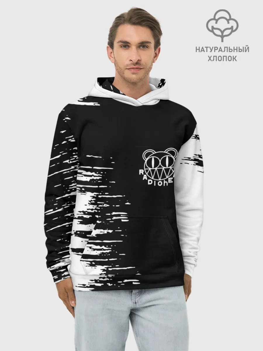 Худи мужской база хлопок / radiohead