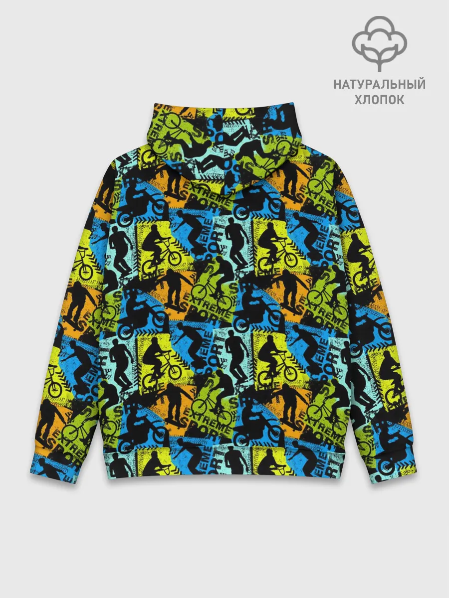 Худи мужской база хлопок / Extreme