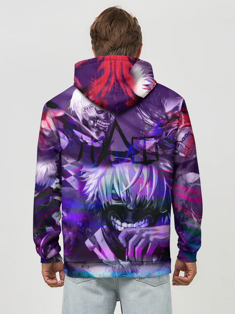 Худи мужской база хлопок / Ретро Рейв Гуль