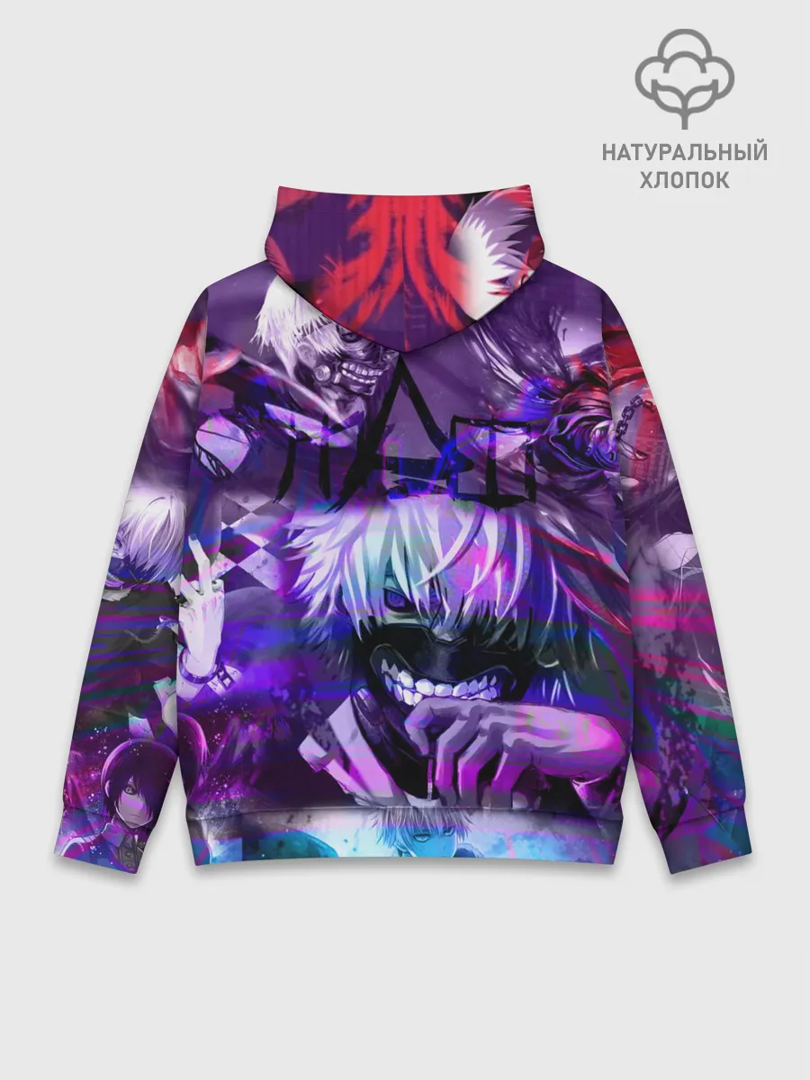 Худи мужской база хлопок / Ретро Рейв Гуль