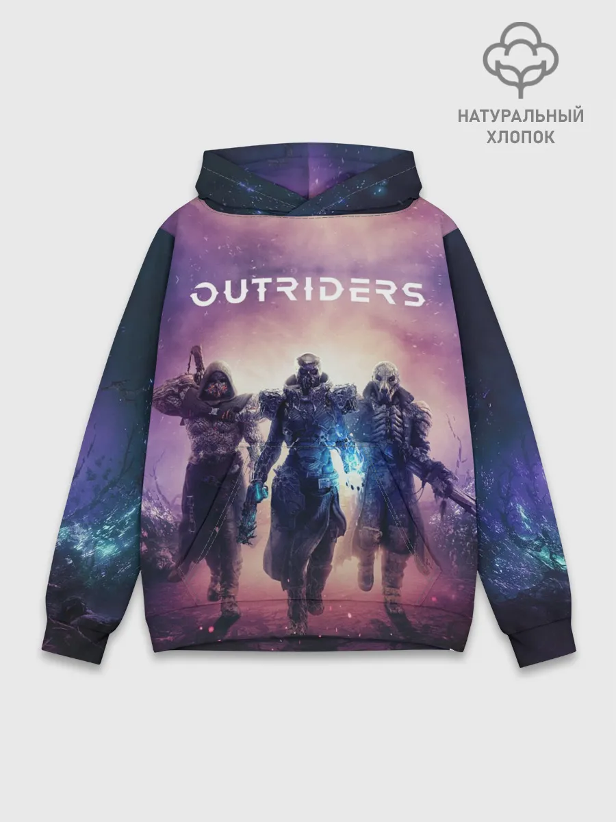 Худи мужской база хлопок / Outriders