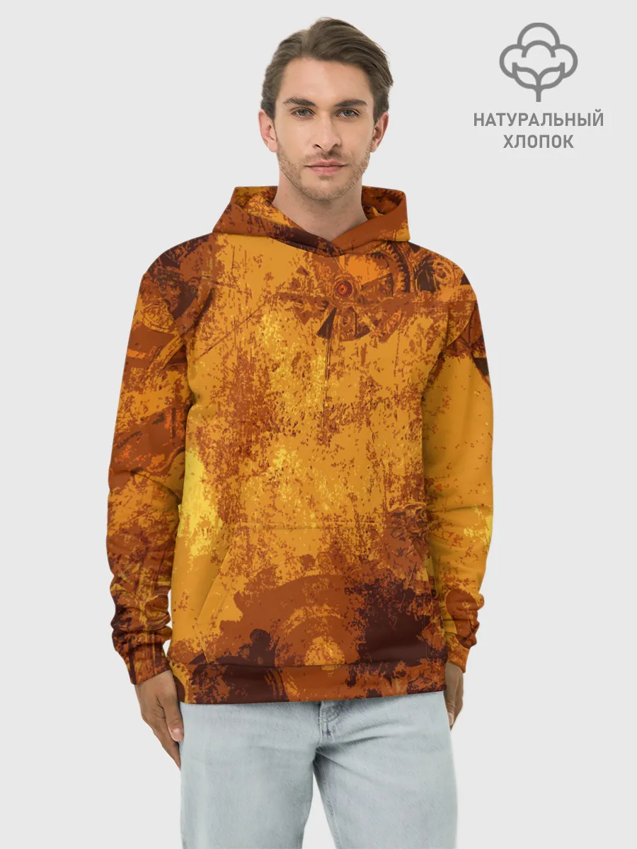 Худи мужской база хлопок / Стимпанк