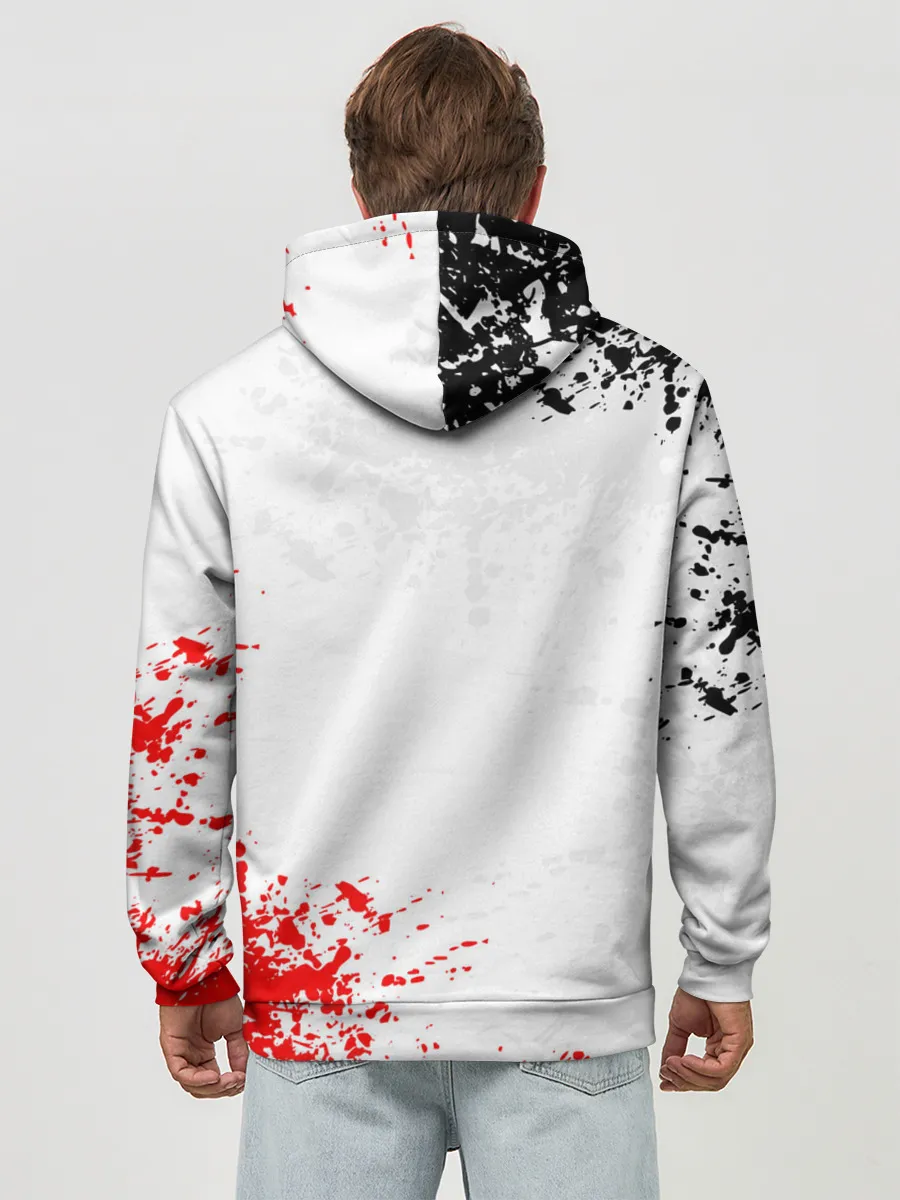 Худи мужской база хлопок / Берсерк в круге