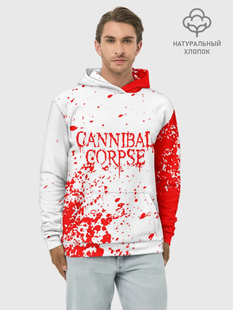 Худи мужской база хлопок / cannibal corpse.