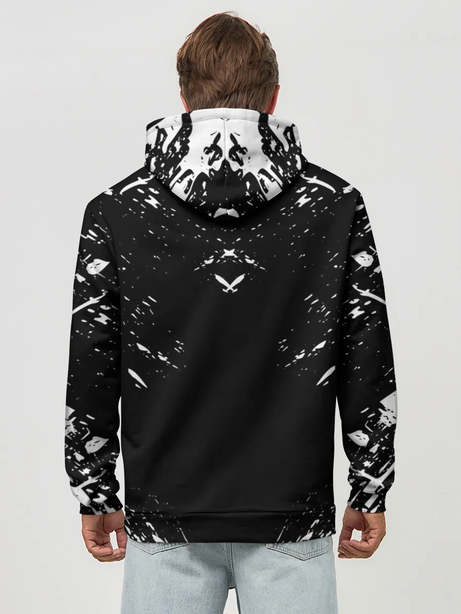 Худи мужской база хлопок / Гатс устрашающий