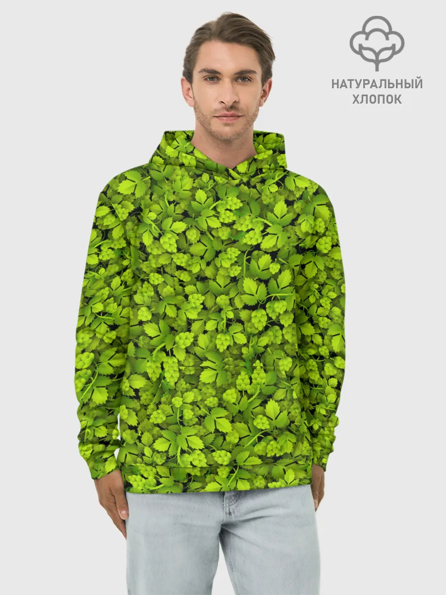 Худи мужской база хлопок / Хмель