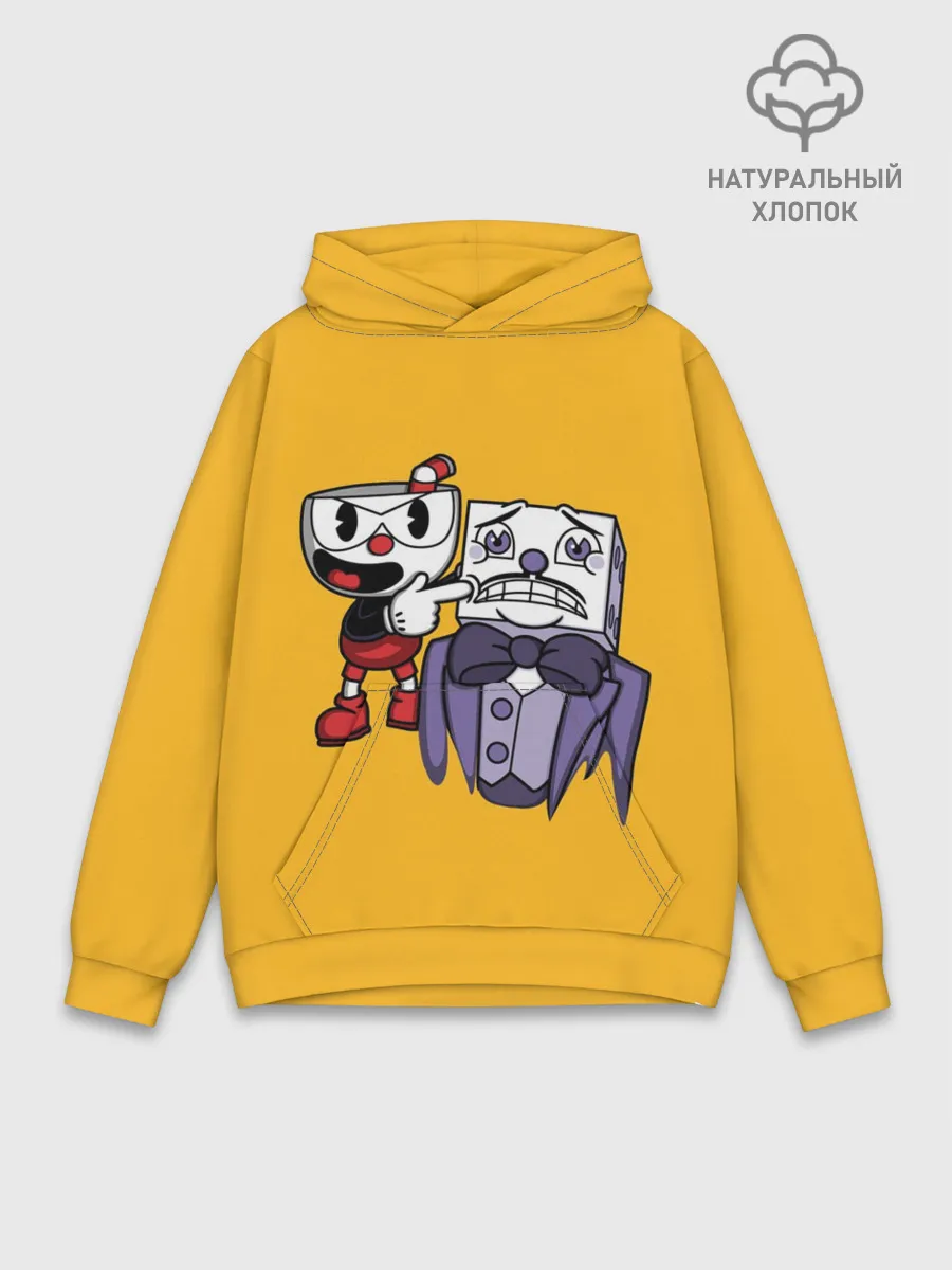 Худи мужской база хлопок / CUPHEAD